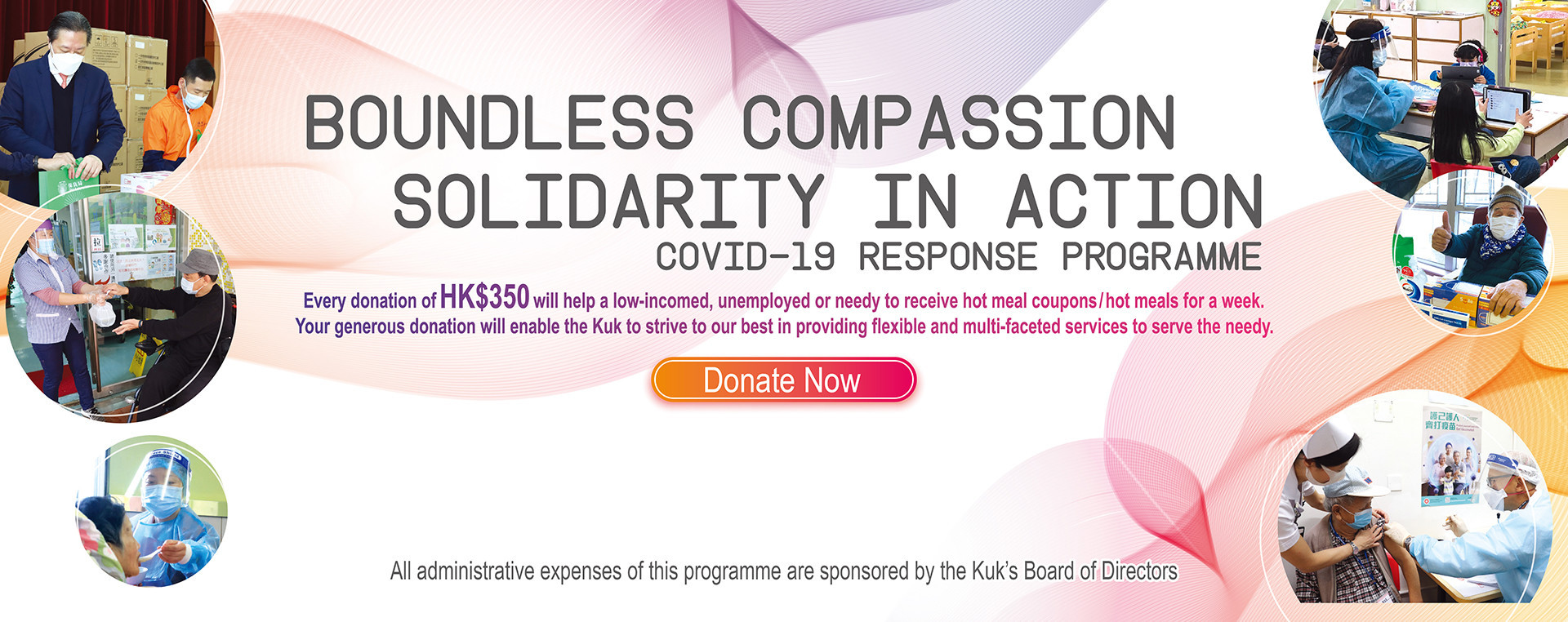  “Boundless Compassion．Solidarity in Action” COVID-19 Response Programme