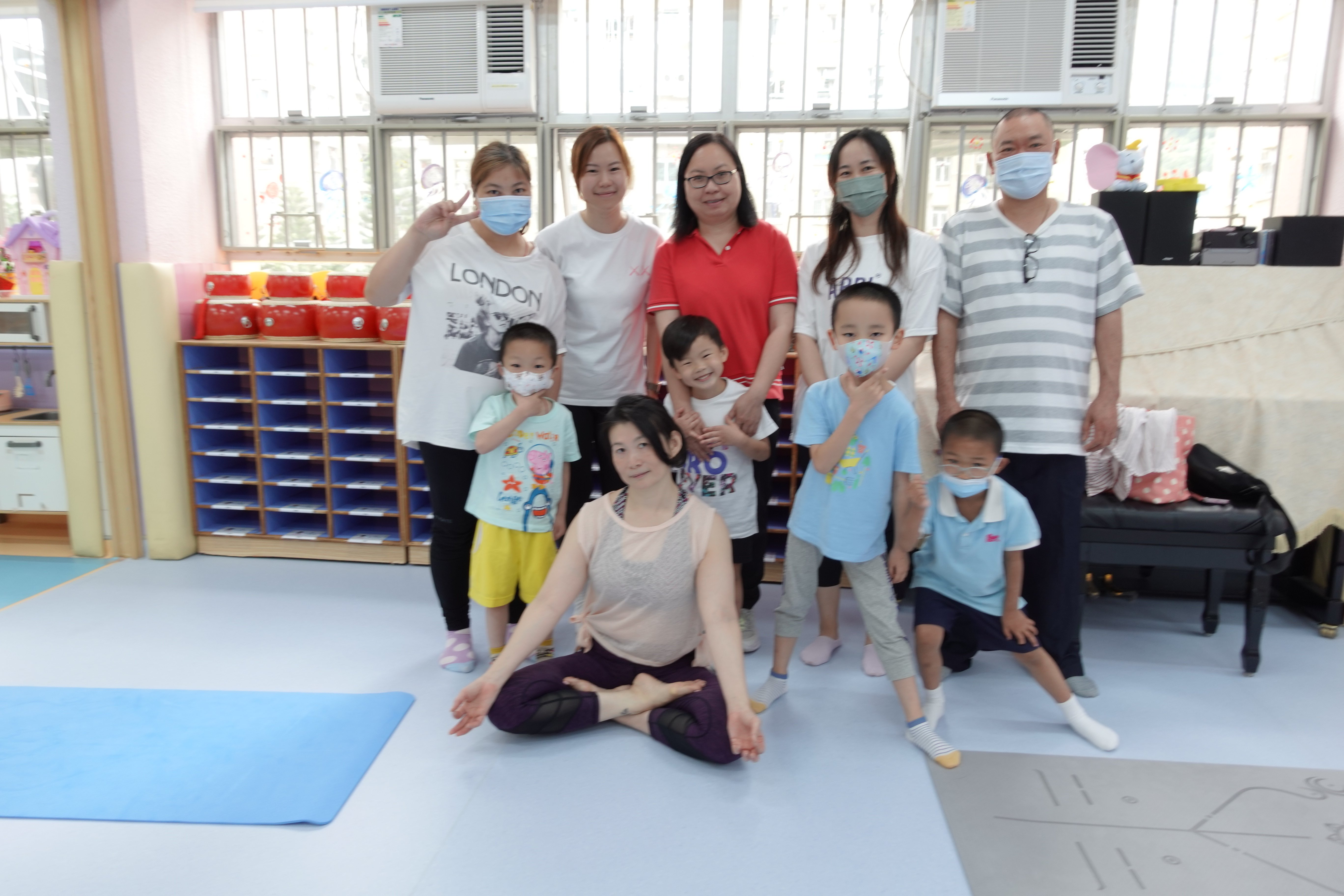 2024.04.20  Joint Parents and Children Activity “Yoga Fun”
