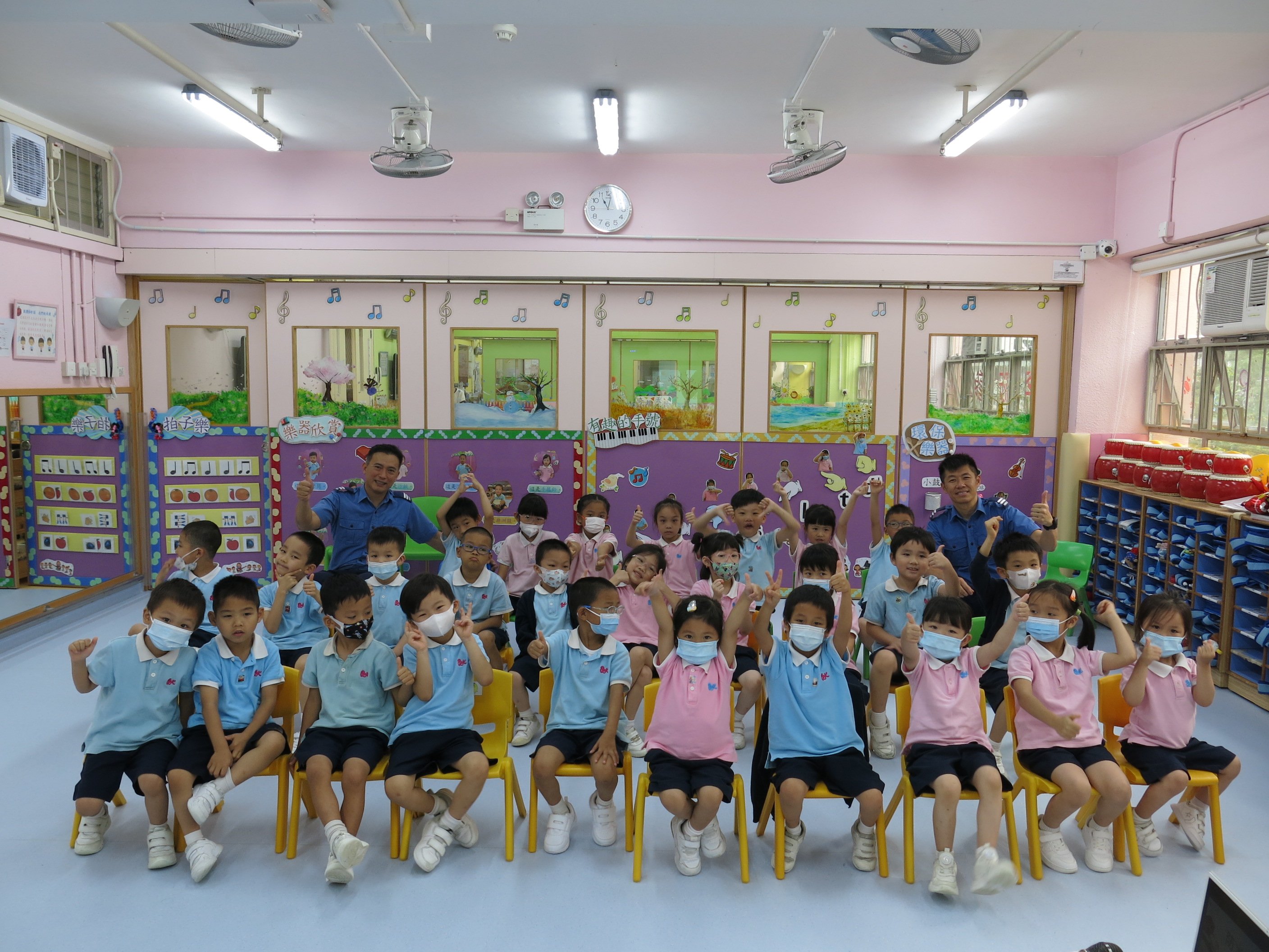 2024.04.30 Fire Safety Education Talk for K2 and K3 Students