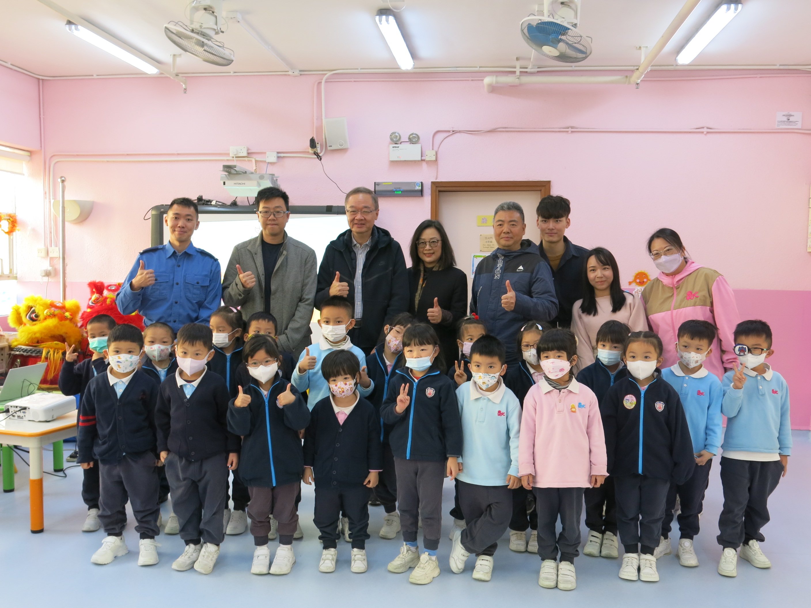 2025.01.16 Fire Safety Education Talk for K2 and K3 Students
