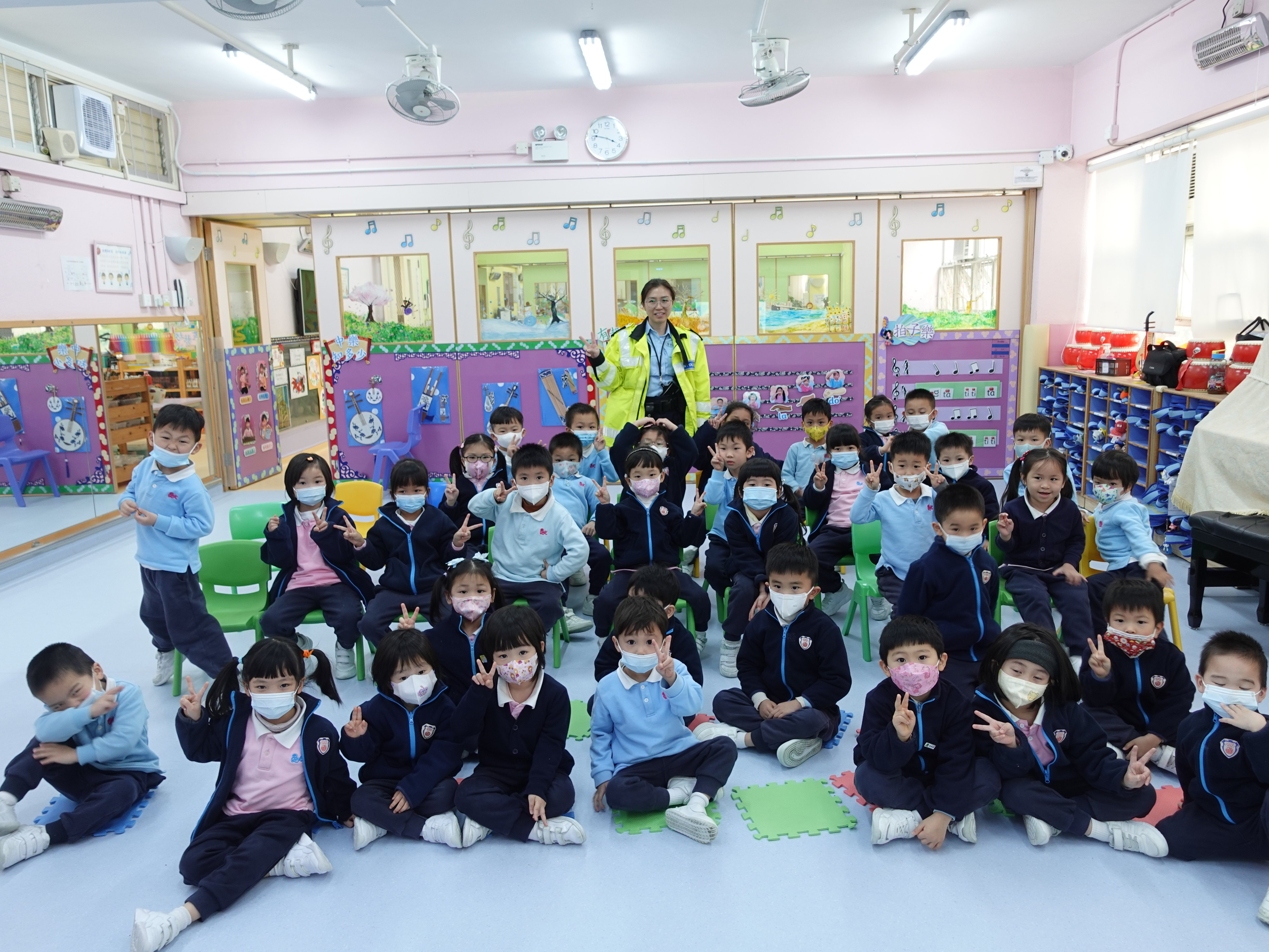 2025.02.25 Road Safety Talk for K3 ,K2 students