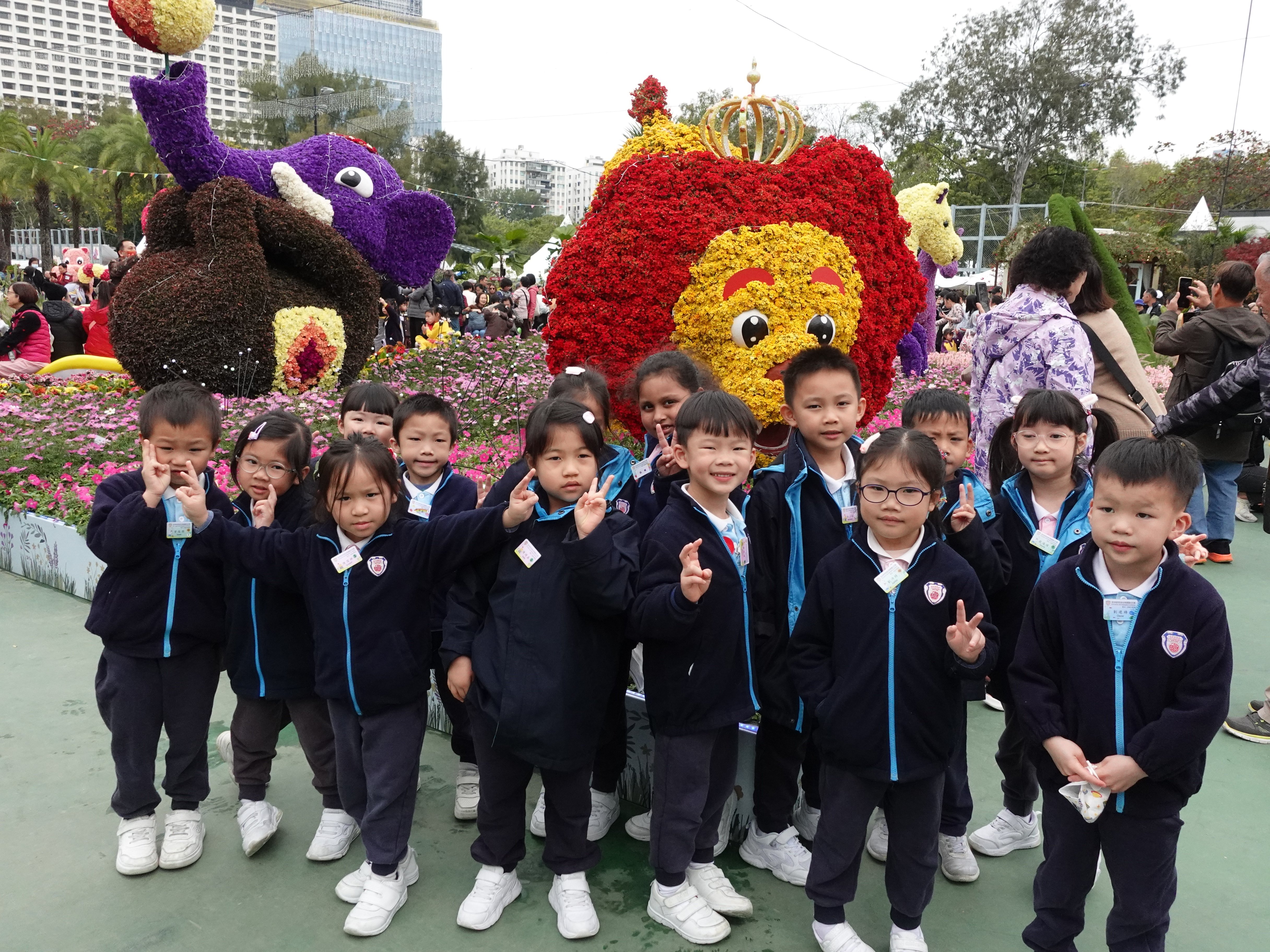 2025.03.18 K3 Visiting the Hong Kong Flower Show