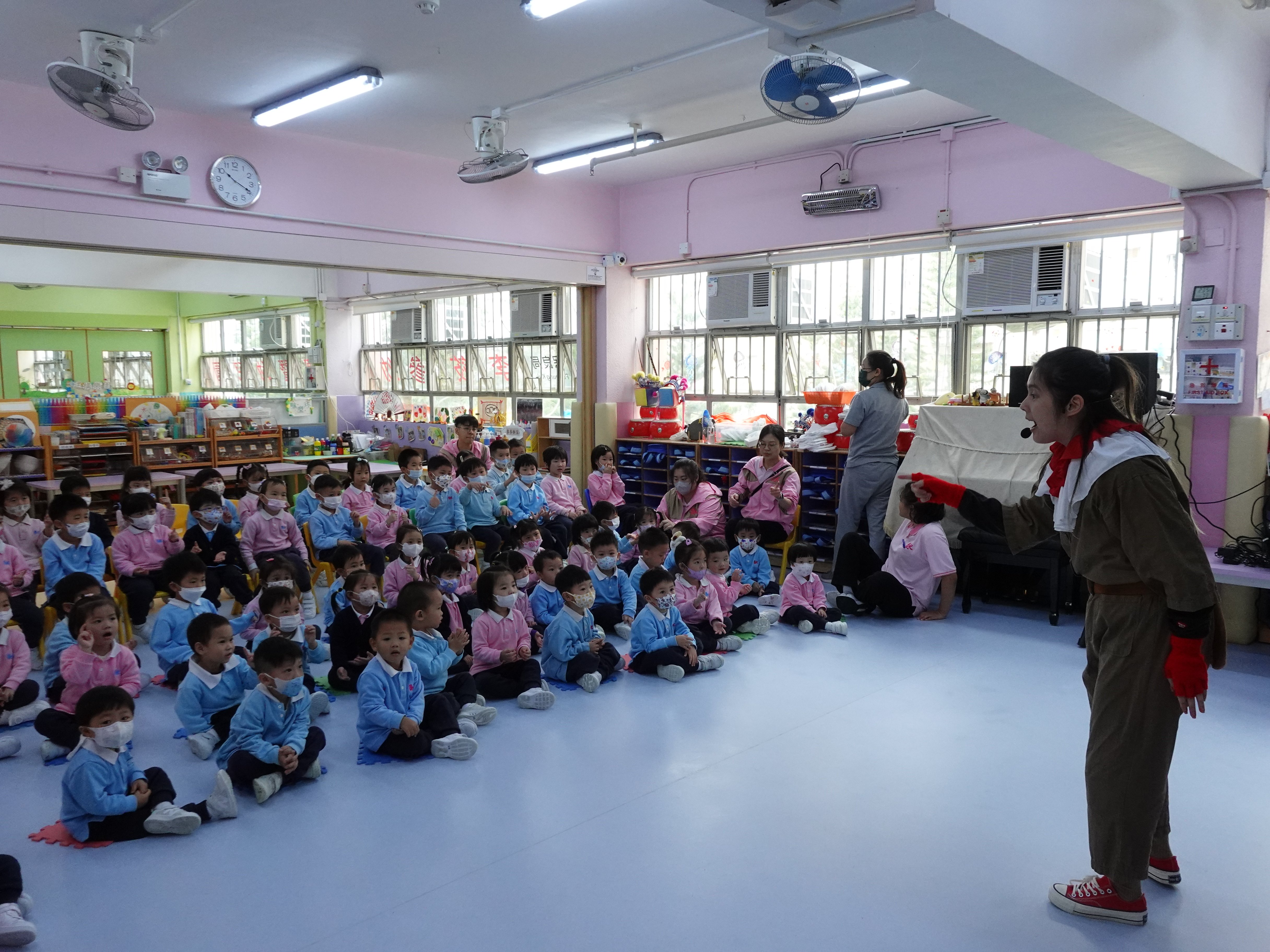 2025.12.02 高班、低班、幼兒班及初班「幼稚園巡迴音樂教育劇場－表情遊樂場」