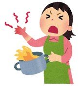 觸碰熱食燙傷