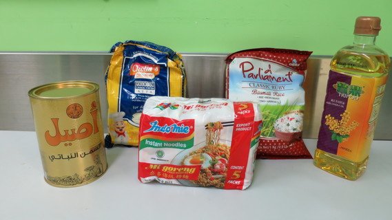 「天朗膳糧坊」的食物援助期最長為八星期，派發的主要是乾糧如米、餅乾、超級市場現金券等。