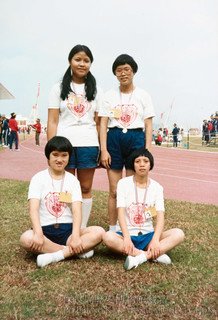 Kuk affiliated schools students participated in the Special Olympics Hong Kong in 1984.