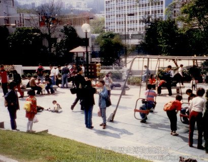 經重建後的保良花園（攝於1999年）