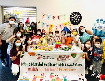 "Child Angel" Project - England Birthday party
