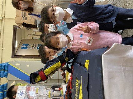參觀救護站及消防站