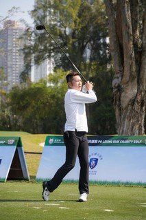 多名球技精湛的艺人红星参与赛事 (图：苏志威）。