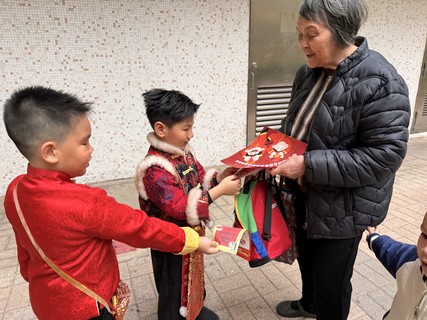 2026.2.12 Roman Square Ho Man Tin Estate Lion Dance
