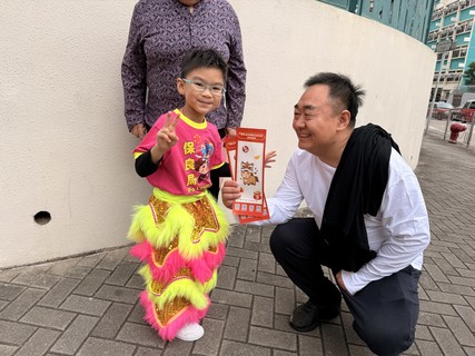 2026.2.12 Roman Square Ho Man Tin Estate Lion Dance