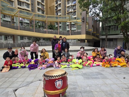 2026.2.12 Roman Square Ho Man Tin Estate Lion Dance