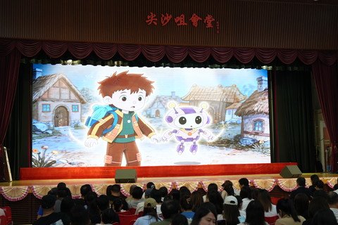 过百名保良局幼稚园暨幼儿园学生共同参与创作AI「仁、礼、孝」主题动画。