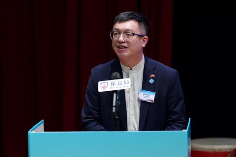 何啟明副局長訓勉一眾國安導師。