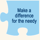 Make a difference for the needy
